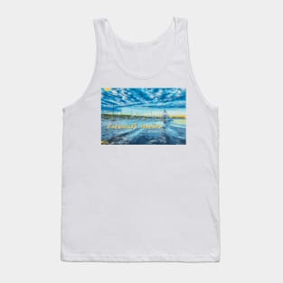 Falmouth Harbor, Cape Cod Tank Top